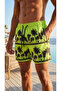 Men's Swim Shorts with Zipper Pockets and Mesh Lining, Quick Drying, Premium