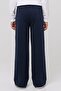Girls' Viscose Fabric Pocketed School - Casual Trousers Comfortable Cut Loose Leg - 6