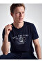 Nevavm Oval Collar Printed Combed Cotton Men's T-Shirt - 2