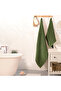 Waffle Bath Towel Set 100% Cotton - High Absorbent Honeycomb Textured Large Size Bath and Hand Face Towel Set