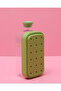Green Ice Cube Water Cup With Straw - 3