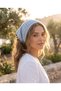 Decorated Knitwear Bandana with End Detail