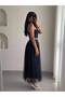 Stylish Tulle Skirt with Lining - 3