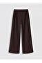 Brown Girls' Wide-Leg Soft Touch Pants - 7