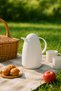 1 Liter Acrylic Soft White Tea Thermos, Keeps Hot for 12 Hours, Keeps Cold for 24 Hours - 3
