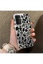 Samsung Galaxy A26 Compatible High Quality Black Leopard Phone Case, Shockproof