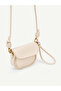 Cream Shk306 Adjustable, Knot Detail Strap, Mini, Women's Hand, Arm and Shoulder Bag - 4