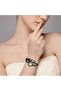 Women Quartz Fashion Weave Wrap Around Leather Bracelet Wrist Watch - 4