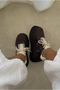 Women's Sneakers Dark Brown - 5