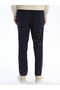 Ozmarka New Season Navy Blue Standard Fit Men's Trousers - 4