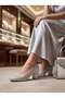 Özma 970 Silver Heeled Stone Women's Shoes - 2