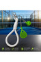 3D Designed Padel Tennis Themed Charm Keychain – with Racket and Ball Figures