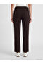 Lcw Grace Women's Pants with Elastic Waistband and Stripe Detail - 4
