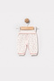 Reverse Stitched Floral Patterned, Cotton Premature Baby Girl Set (45 Cm, 50 cm) - 5