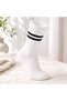 Socks Daily 6 Pairs Kids' 100% Cotton Striped Tennis School College Socks - 6