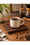 15X15 cm Wooden Coaster Walnut Color Water-Based Varnished Serrated Design Kitchen Coaster - 2