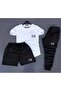 T-Shirt, Sweatpants, Shorts 3-Piece Combination, Thin Summer, Sweat-Absorbing, Ex Printed, Women'S/Men's Unisex Model