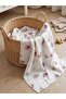 Multi-Purpose Muslin Blanket & Blanket 100% Cotton Oeko-Teks Certified 80X80 cm - 2