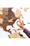 Enjoy The Wood Flag Push Pins for Wooden World Map, Travel Marking Accessories for Wall Decor, Must-Have Add-On for Tracking Countries and Memories, Gift for Travelers UAE - 8