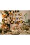 Safari Birthday Decorations Set 1-9 Years Old Balloon Set Happy Birthday Banner 36cm Number Balloon Party Supplies - 3