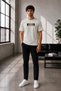 Unisex Oversize Embroidered Attack on Titan Eren Yeager Design 100% Cotton T-Shirt - 2