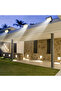 Solar-powered outdoor light with motion sensor, 100 LED solar spotlights, 120° ultra-bright solar wall light - 3