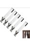 5-piece glass shower door towel rack hook set - Glass shower door hooks