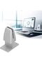 T-shaped partition bracket, 4 silver aluminum alloy T-shaped desktop screen baffle clip brackets - 2