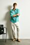 Regular Fit Straight Leg Cotton Trousers B4138Ax26Au - 2