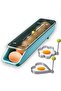 Stackable refrigerator egg rack - Automatic rolled-edge egg storage container - Egg carton - Egg rack - With 2 egg boiling rings