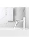 Cold water basin faucet, durable brass bathroom faucet, removable aerator washbasin faucet, guest bathroom faucet, ceramic valve core, chrome plated. - 2