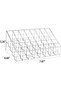 Clear Acrylic Cosmetic Organizer with 40 Compartments, Desktop Storage Case for Lipstick, Nail Polish & Perfumes - 4