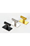 Heavy-duty adhesive waterproof towel hooks for hanging coats, clothes, and closet hooks; kitchen wall-mounted (black, 3-pack). - 3