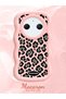 Redmi A3 Pro Compatible Wavy Frame Leopard Print High Quality Silicone Phone Case