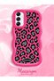 Samsung Galaxy A14 4G/5G Compatible Wavy Frame Leopard Print High Quality Silicone Case