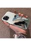 iPhone 14 Pro Max Compatible Hard Acrylic Back Silicone Edge Lens Protection Case - 3