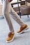 Kb-X6 Kuback Tan Suede Casual Men's Shoes - 5