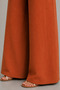 Cotton Muslin Fabric Summer Sweat-Repellent Cotton High Waist Wide Leg Palazzo Women's Trousers - 3