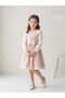 Nostalgic Collar Detailed Bowknot Girls' Dress - 5