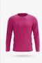 Boy's Long Sleeve Basic Plain T-Shirt Fuchsia 100% Cotton Crew Neck T-Shirt (2-13 Years) - 3