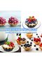 12-Piece Mini Pancake Mold Set, Non-stick Coating, Multiple Ingredient Slots, Mini Cake Mold, Small Baking Mold, 6.5 x 2 cm - 3