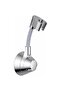 360° Adjustable No-Drill Suction Cup Shower Head Bracket Holder, Wall-Mounted ABS Sprayer Base