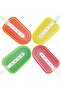 4-Piece Stackable Silicone Popsicle Molds for DIY Ice Cream, Popsicles, and Cheese Sticks