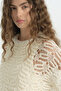 Cotton Oversize Tunic - Ecru - 3