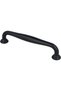 10 Furniture Handles, Drawer Handles, Matte Black, Cabinet Handles, Door Handles, 128mm