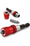 2-pack magnetic drill bit holders with adjustable screw depth stop, 1/4-inch hexagonal drywall drywall knife - 2