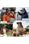 Sun hat with neck protection - UPF 50+ UV Wide brim, suitable for walking and fishing Unisex 1 piece - 4