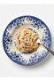 Earthenware Classic Blue Windmill & Floral Pattern Soup Pasta Plate, 9.2 Inch, White - 6