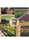 100 stainless steel clips for attaching welding wire to wooden fences; metal livestock fence clips; fence clips - 4