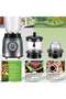 3-in-1 Blender 500W with 1.5L Glass Jar, Dry Grinder and Chopper, Stainless Steel Blades, Multi-Speed Control, Food Processor for Smoothies, Juices, Spices, Coffee, Nuts and Everyday Kitchen U - 4